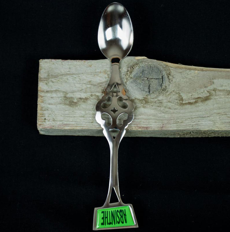Cuillère à Absinthe 3x Absinth Löffel Losanges 41 Besteck Absinthe Spoon